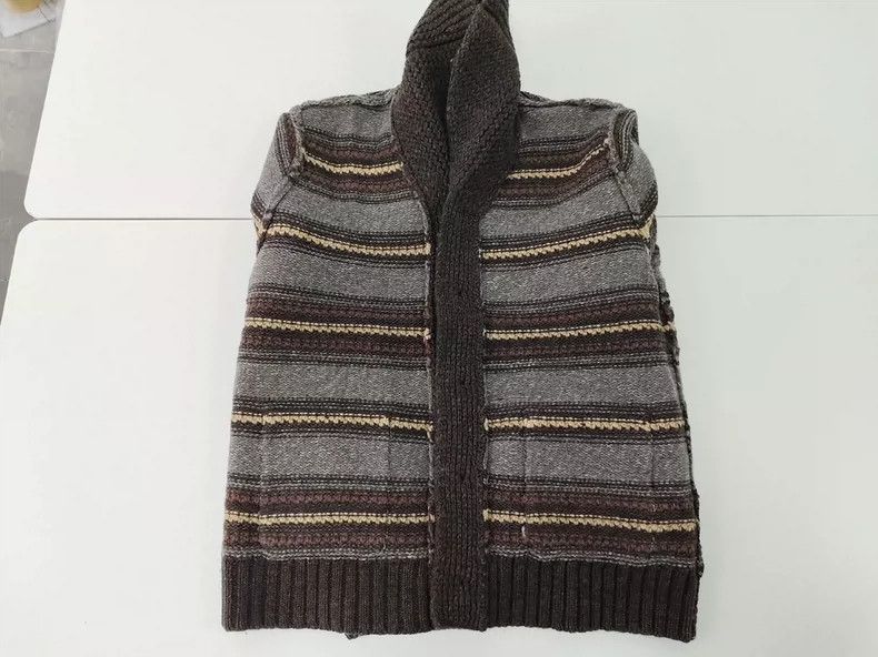 RRL Men's Knit Sweater Cardigan - dmc