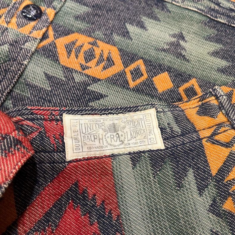 RRL Ralph Lauren RRL Southwest Pattern Button-Up Shirt - dmc Size US S / EU 44-46 / 1 - 5 Thumbnail