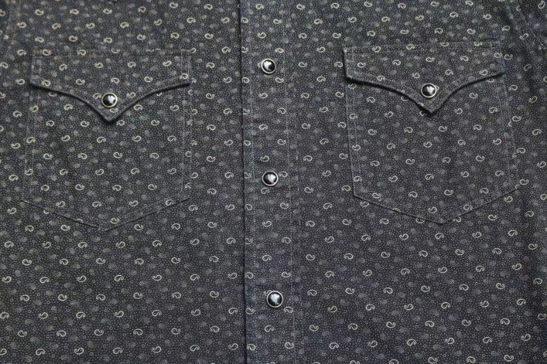 RRL Ralph Lauren RRL Vintage Paisley Western Shirt - dmc Size US M / EU 48-50 / 2 - 3 Thumbnail