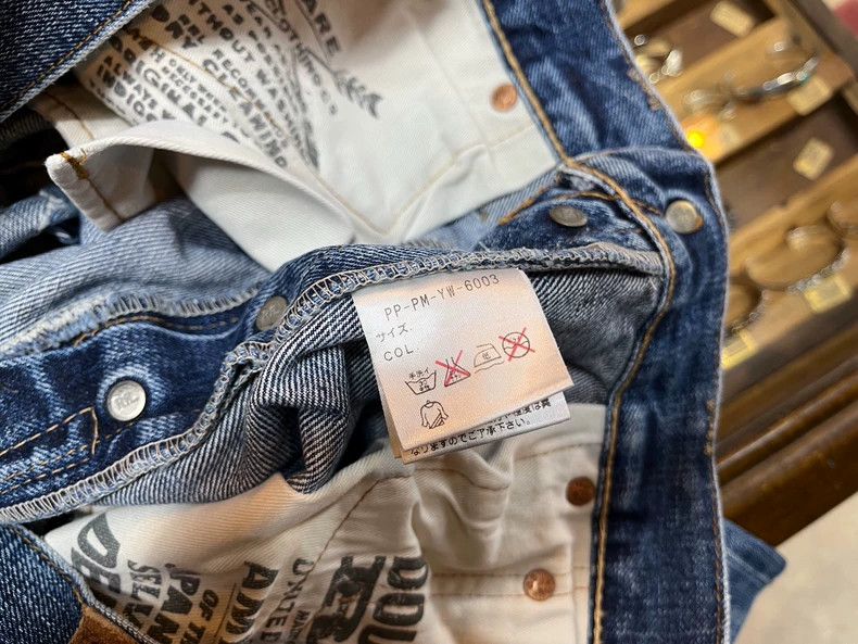 RRL Ralph Lauren RRL Vintage American Distressed Denim Jeans - dmc Size US 32 / EU 48 - 5 Thumbnail