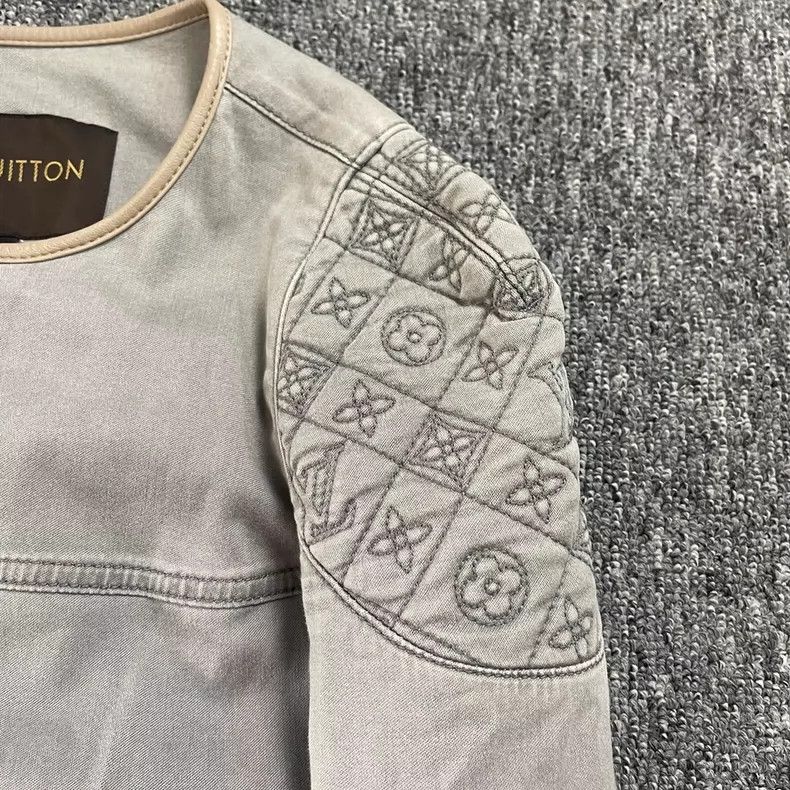Louis Vuitton Louis Vuitton Denim Jacket Size 36 - dmc Size US S / EU 44-46 / 1 - 4 Thumbnail