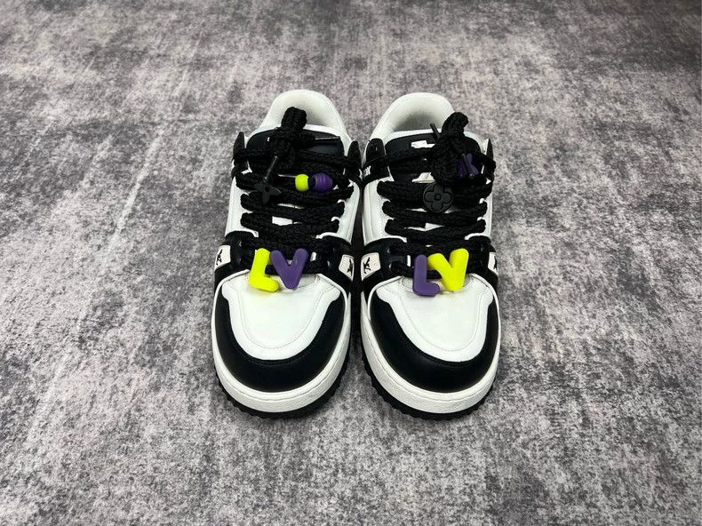 Louis Vuitton LOUIS VUITTON LV TRAINER SNEAKERS - dmc Size US 7 / EU 40 - 2 Thumbnail