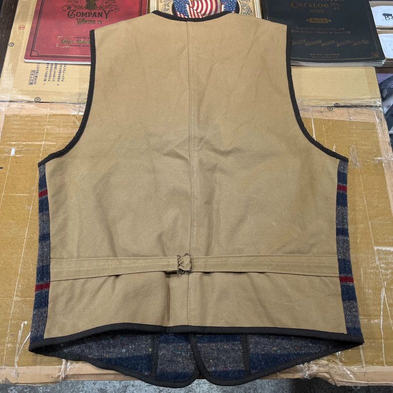 RRL Ralph Lauren RRL Limited Edition Striped Vest - dmc Size US S / EU 44-46 / 1 - 2 Thumbnail