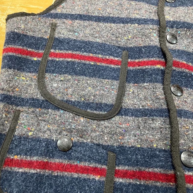 RRL Ralph Lauren RRL Limited Edition Striped Vest - dmc Size US S / EU 44-46 / 1 - 7 Thumbnail