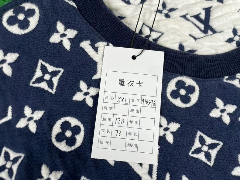 Louis Vuitton Louis Vuitton Monogram Knit Sweatshirt XXL - dmc Size US XXL / EU 58 / 5 - 5 Thumbnail