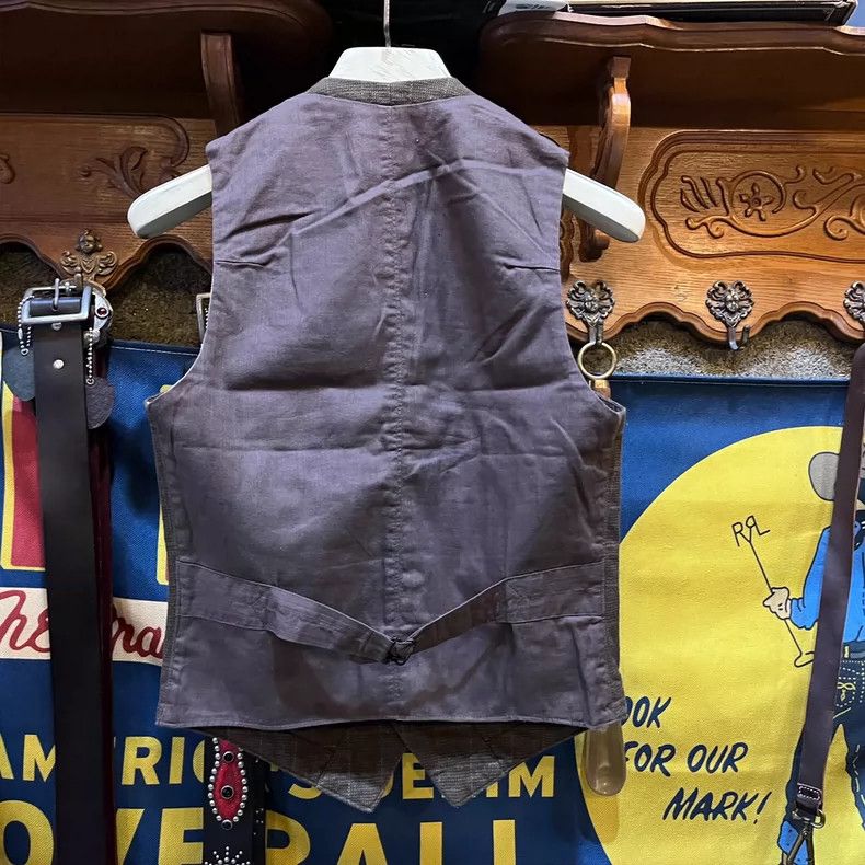 RRL Ralph Lauren RRL 2014 Plaid Vest Double RL - dmc Size US XS / EU 42 / 0 - 2 Thumbnail
