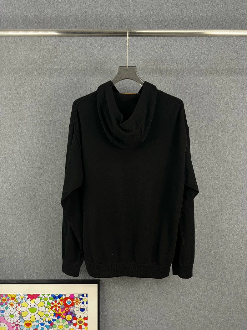 Louis Vuitton LOUIS VUITTON Solid Color Hooded Sweater - dmc Size US XL / EU 56 / 4 - 2 Thumbnail