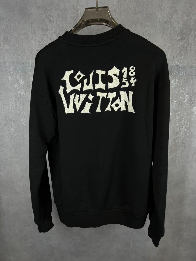Louis Vuitton Louis Vuitton Owl Embroidery Logo Sweatshirt - dmc Size US M / EU 48-50 / 2 - 2 Thumbnail