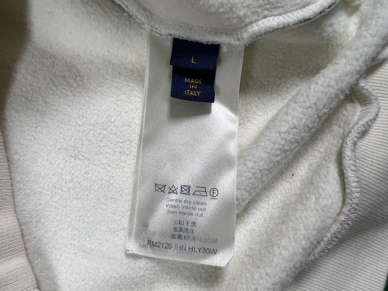 Louis Vuitton Louis Vuitton White Green Check Sweatshirt - dmc Size US L / EU 52-54 / 3 - 5 Thumbnail