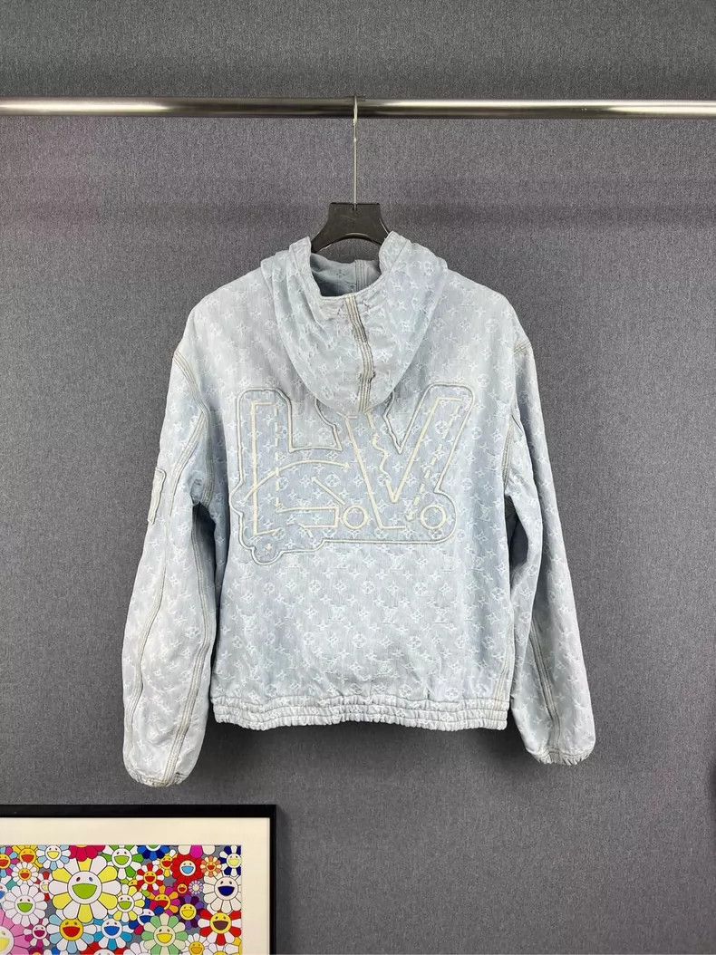 Louis Vuitton Louis Vuitton LV NBA Denim Jacket - dmc Size US L / EU 52-54 / 3 - 2 Thumbnail