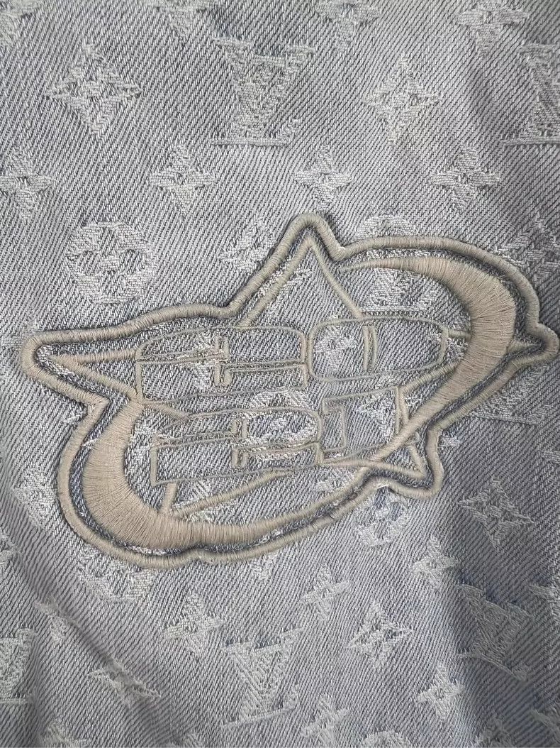 Louis Vuitton Louis Vuitton LV NBA Denim Jacket - dmc Size US L / EU 52-54 / 3 - 3 Thumbnail