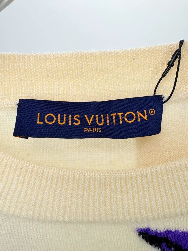 Louis Vuitton LOUIS VUITTON Floral Knit Sweater - dmc Size US S / EU 44-46 / 1 - 3 Thumbnail