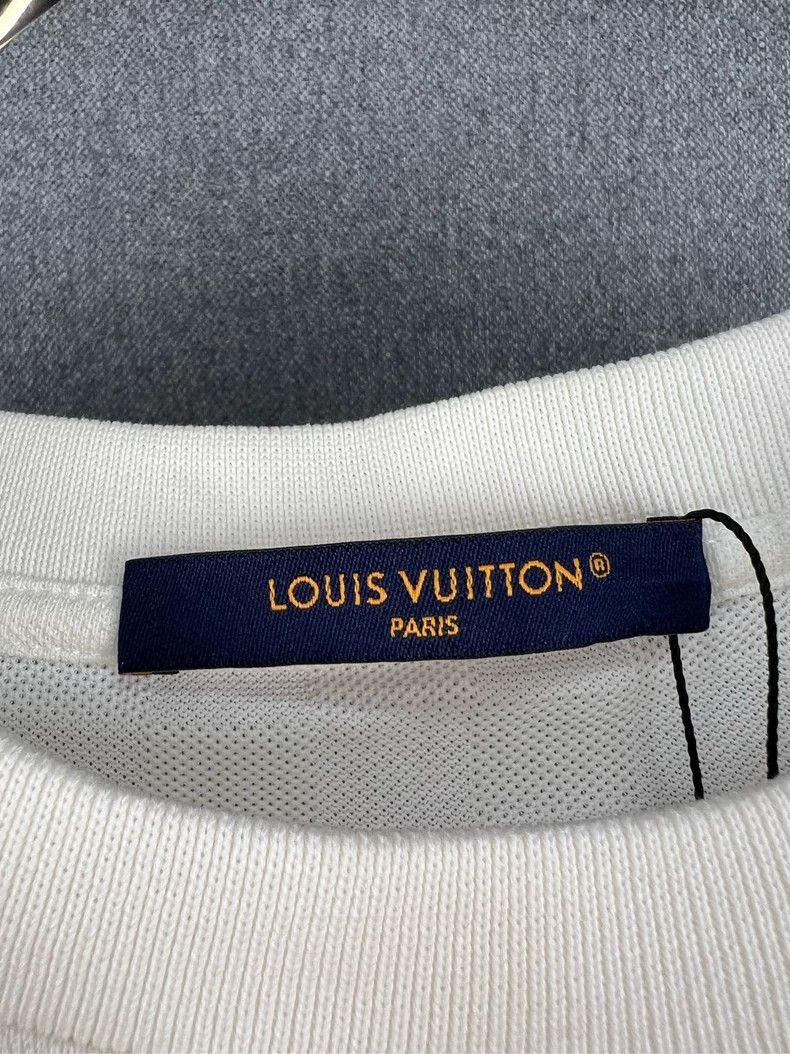 Louis Vuitton Louis Vuitton x Pharrell Embroidered Check Short Sleeve - dmc Size US M / EU 48-50 / 2 - 4 Thumbnail