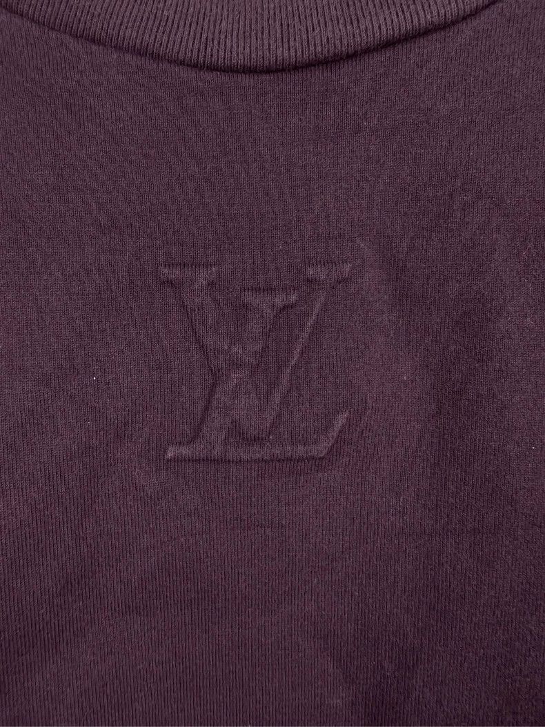 Louis Vuitton LOUIS VUITTON LV Embroidered Logo T-shirt - dmc Size US L / EU 52-54 / 3 - 3 Thumbnail
