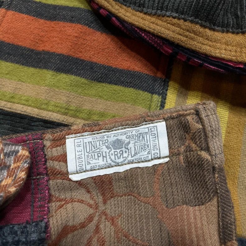 RRL Ralph Lauren RRL Limited Patchwork Button-Up Shirt - dmc Size US M / EU 48-50 / 2 - 4 Thumbnail