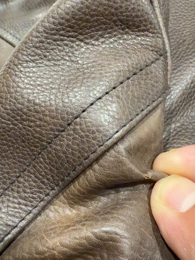 RRL Ralph Lauren RRL Double RL Navy 740 Leather Jacket - dmc Size US M / EU 48-50 / 2 - 9 Thumbnail
