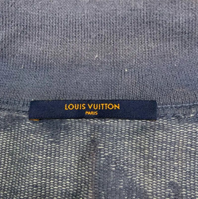 Louis Vuitton Louis Vuitton Men's Blue Cotton Jacket 0089 Size US XXL / EU 58 / 5 - 9 Thumbnail