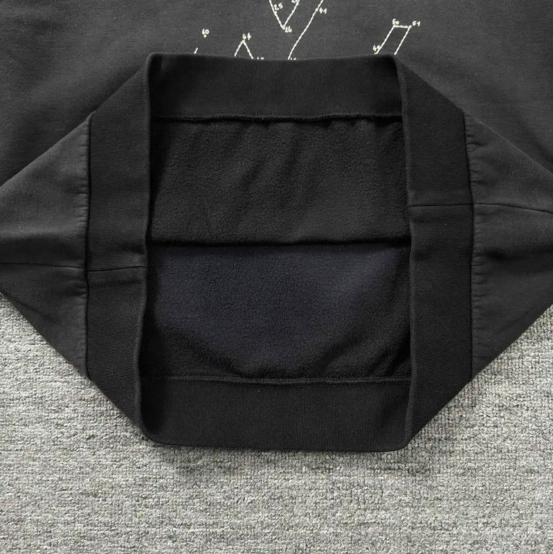 Louis Vuitton Louis Vuitton Men's Black Cotton Sweatshirt 0089 Size US L / EU 52-54 / 3 - 6 Thumbnail