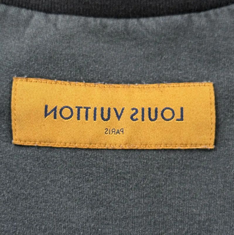 Louis Vuitton Louis Vuitton Men's Black Cotton Sweatshirt 0089 Size US L / EU 52-54 / 3 - 7 Thumbnail