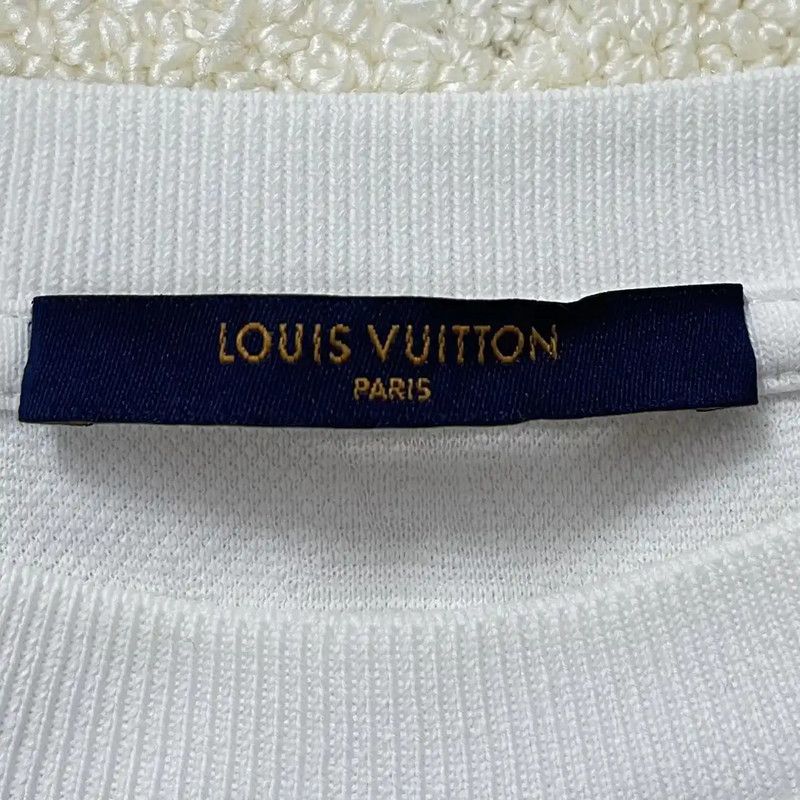 Louis Vuitton Louis Vuitton Casual White T-Shirt for Men 0089 Size US L / EU 52-54 / 3 - 3 Thumbnail