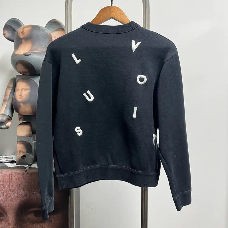 Louis Vuitton Louis Vuitton M Black Sweater for Men 0089 Size US M / EU 48-50 / 2 - 2 Thumbnail