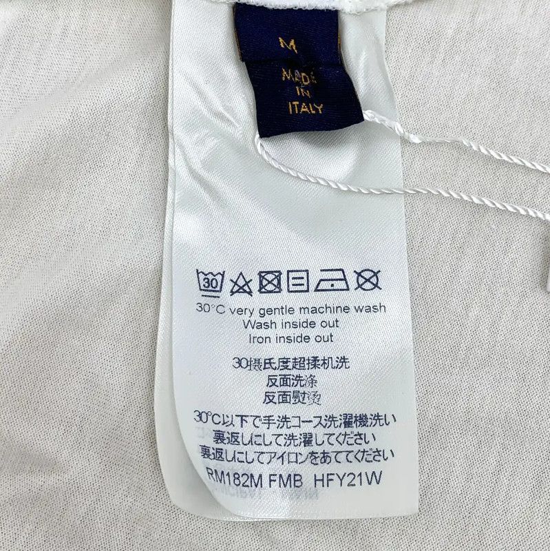 Louis Vuitton Louis Vuitton White Cotton Men's T-Shirt 0089 Size US M / EU 48-50 / 2 - 7 Thumbnail