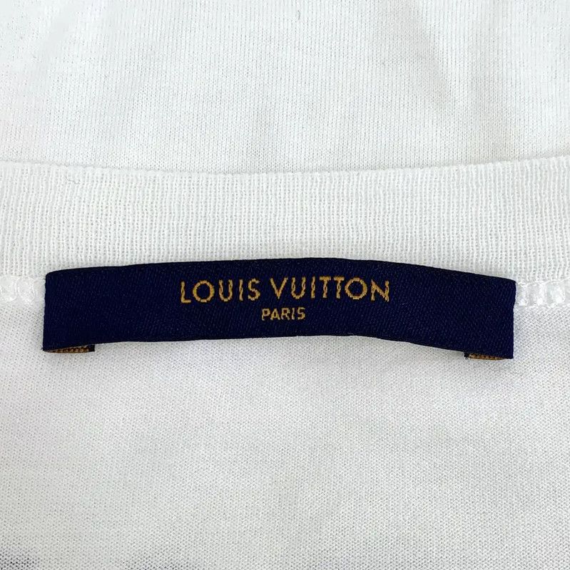 Louis Vuitton Louis Vuitton White Cotton Men's T-Shirt 0089 Size US M / EU 48-50 / 2 - 6 Thumbnail