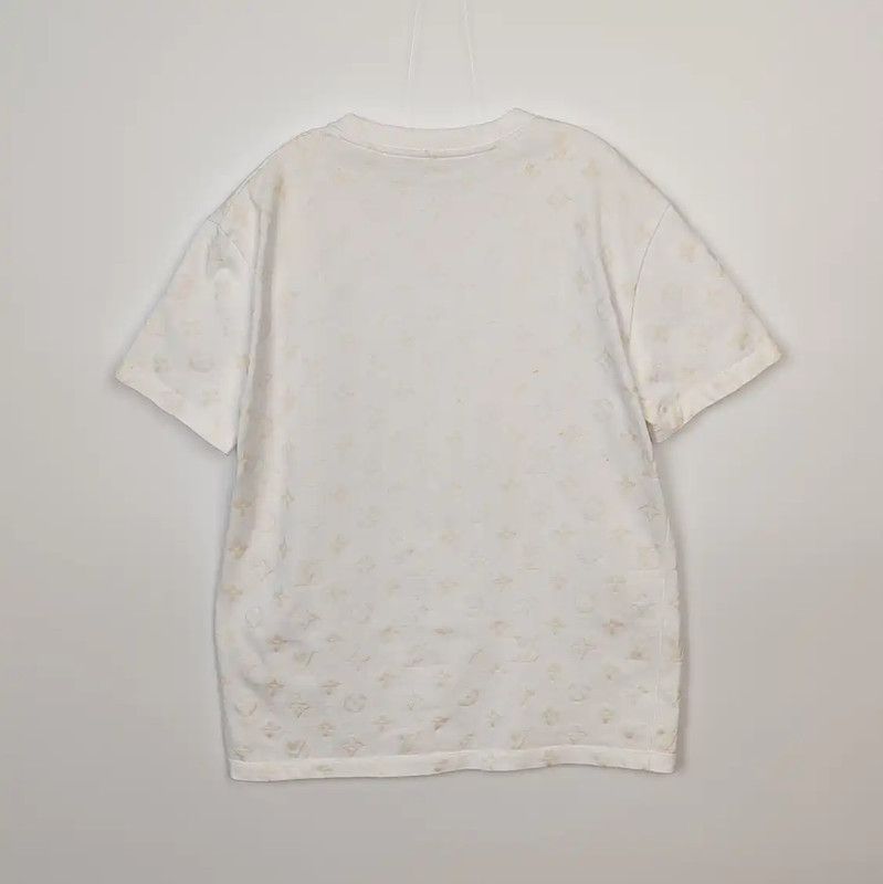Louis Vuitton Louis Vuitton White Cotton Short Sleeve T-Shirt 0089 Size US S / EU 44-46 / 1 - 2 Thumbnail