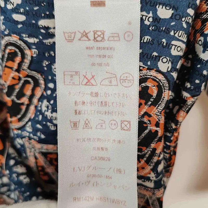 Louis Vuitton Louis Vuitton Brown Cotton Men's Shirt XL 0089 Size US XL / EU 56 / 4 - 5 Thumbnail