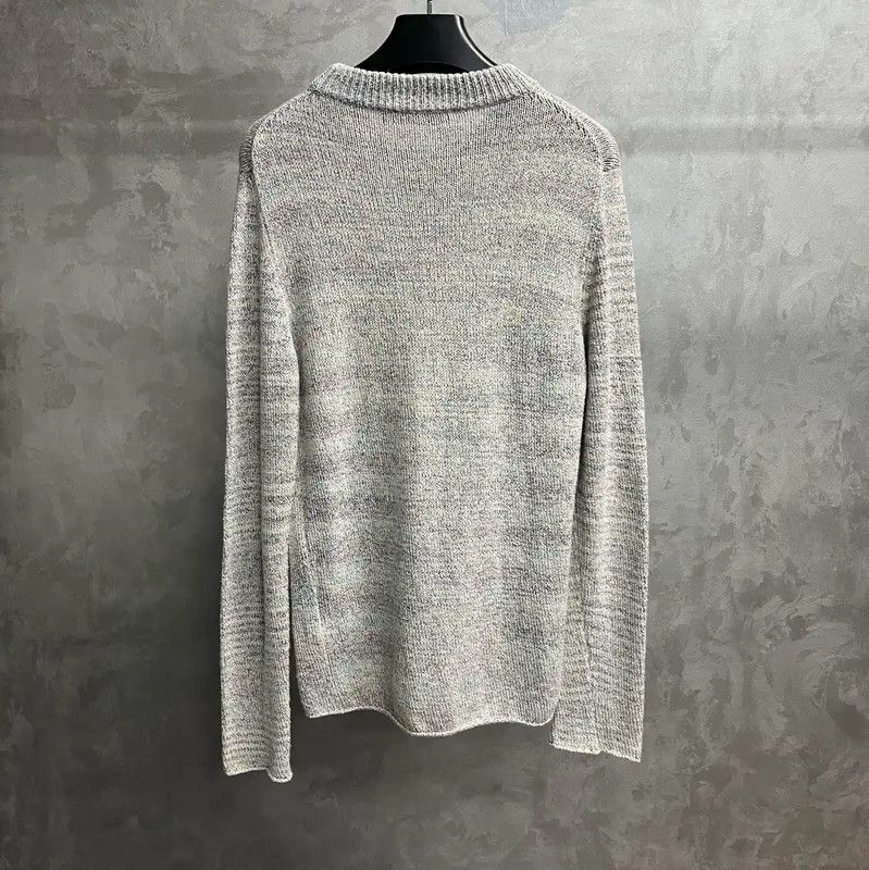 Louis Vuitton Louis Vuitton Gray Wool Men's Sweater 0089 Size US S / EU 44-46 / 1 - 2 Thumbnail
