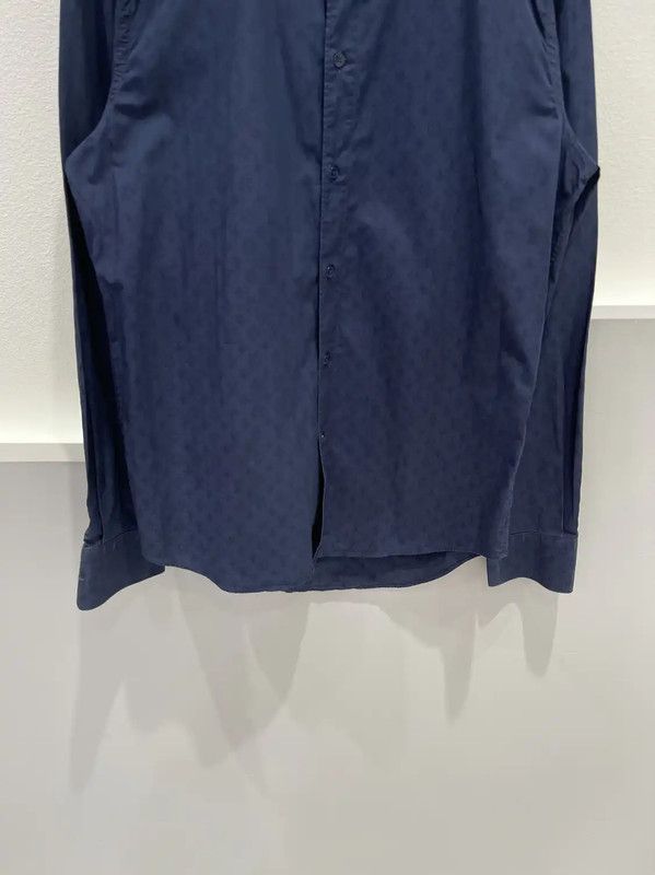 Louis Vuitton Louis Vuitton Men's Long Sleeve Blue Shirt 0089 Size US S / EU 44-46 / 1 - 4 Thumbnail