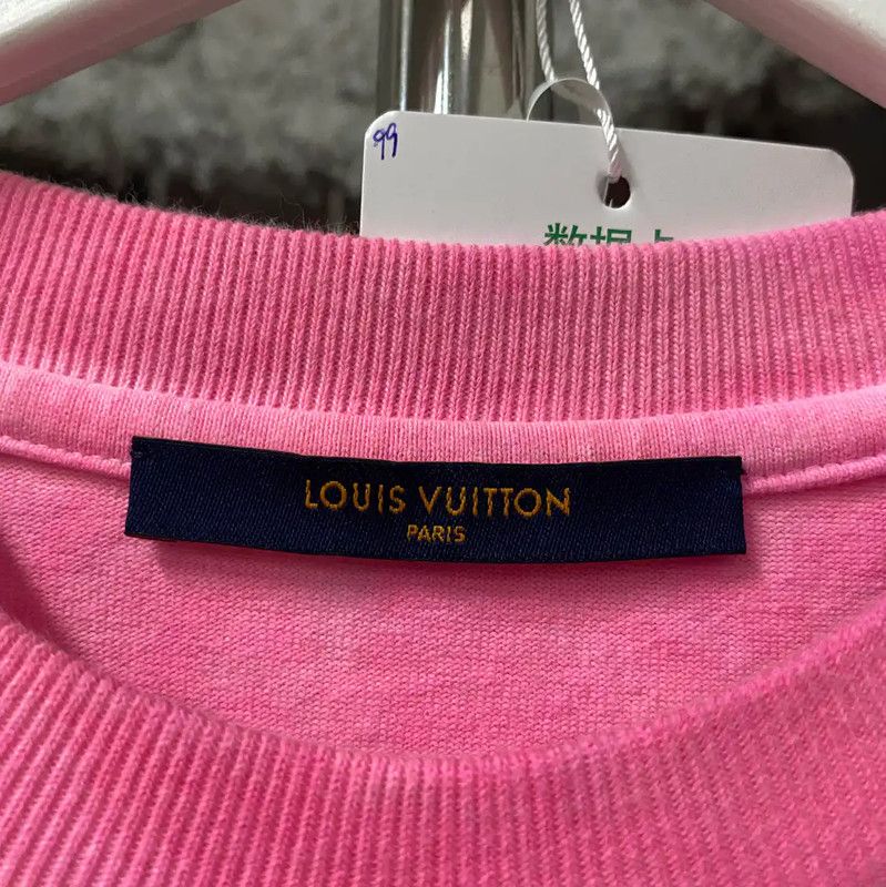 Louis Vuitton Louis Vuitton Pink Tie-Dye Short Sleeve T-Shirt 0089 Size US XS / EU 42 / 0 - 8 Thumbnail