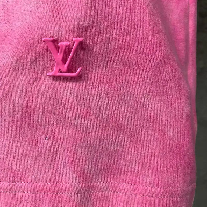 Louis Vuitton Louis Vuitton Pink Tie-Dye Short Sleeve T-Shirt 0089 Size US XS / EU 42 / 0 - 6 Thumbnail