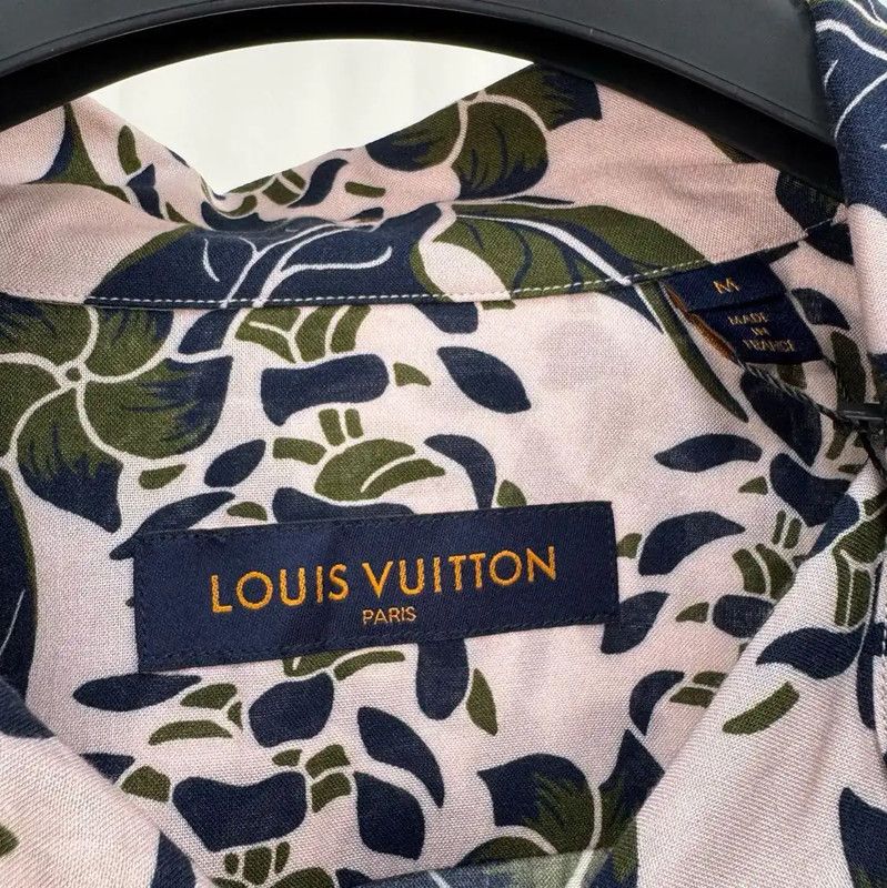 Louis Vuitton Louis Vuitton Summer Multicolor Silk Shirt 0089 Size US M / EU 48-50 / 2 - 5 Thumbnail