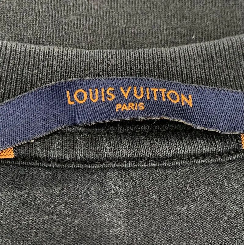 Louis Vuitton Louis Vuitton Black Cotton T-Shirt for Men 0089 Size US M / EU 48-50 / 2 - 5 Thumbnail