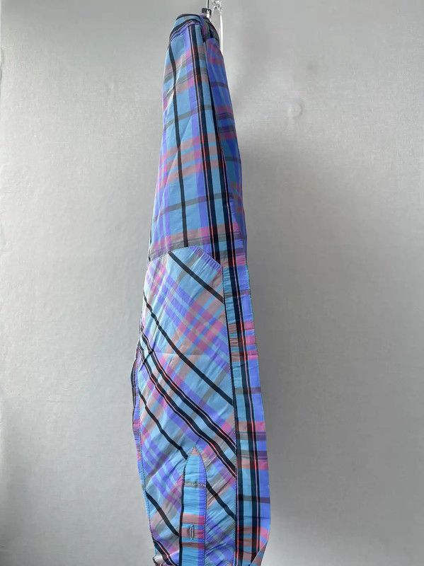 Louis Vuitton Louis Vuitton Blue Purple Check Long Sleeve Shirt 0089 Size US S / EU 44-46 / 1 - 3 Thumbnail