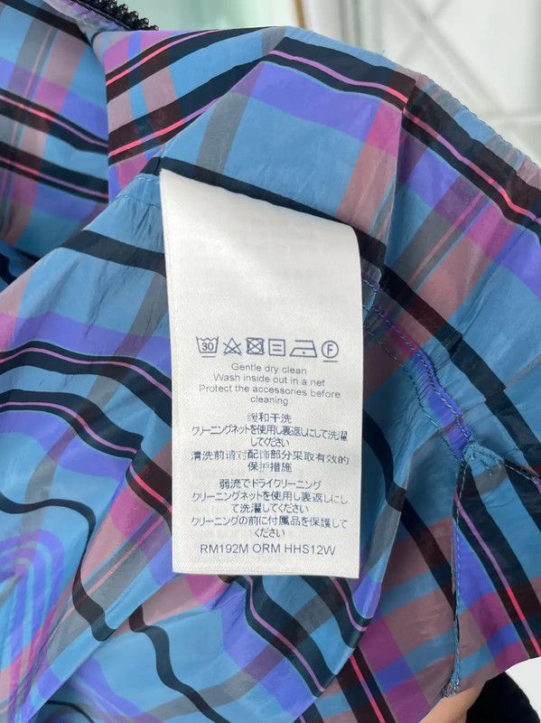 Louis Vuitton Louis Vuitton Blue Purple Check Long Sleeve Shirt 0089 Size US S / EU 44-46 / 1 - 5 Thumbnail