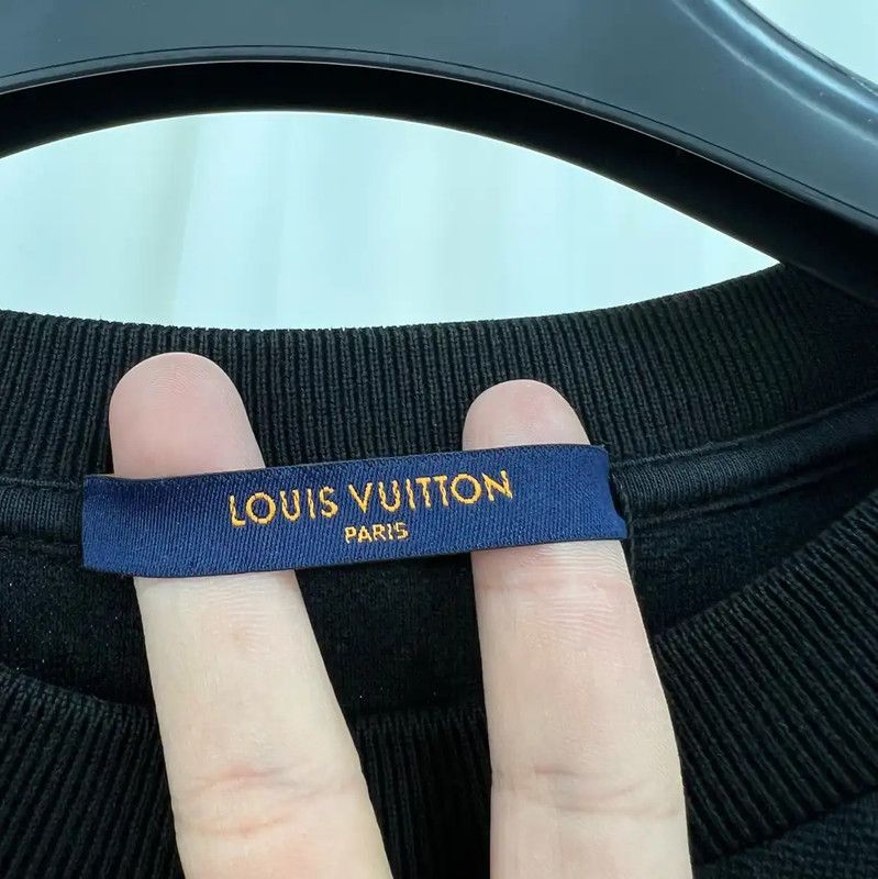 Louis Vuitton Louis Vuitton Black Summer Cotton T-Shirt 0089 Size US M / EU 48-50 / 2 - 6 Thumbnail