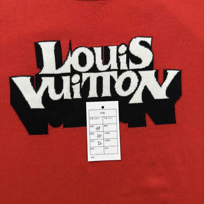 Louis Vuitton Louis Vuitton Red Cotton Men's T-Shirt 0089 Size US M / EU 48-50 / 2 - 5 Thumbnail