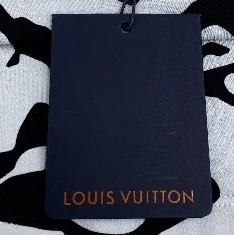 Louis Vuitton Louis Vuitton Men's Light Blue Cotton T-Shirt 0089 Size US S / EU 44-46 / 1 - 7 Thumbnail
