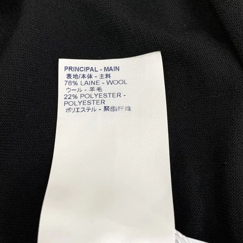 Louis Vuitton Louis Vuitton Black Wool Men's T-Shirt XS 0089 Size US XS / EU 42 / 0 - 8 Thumbnail