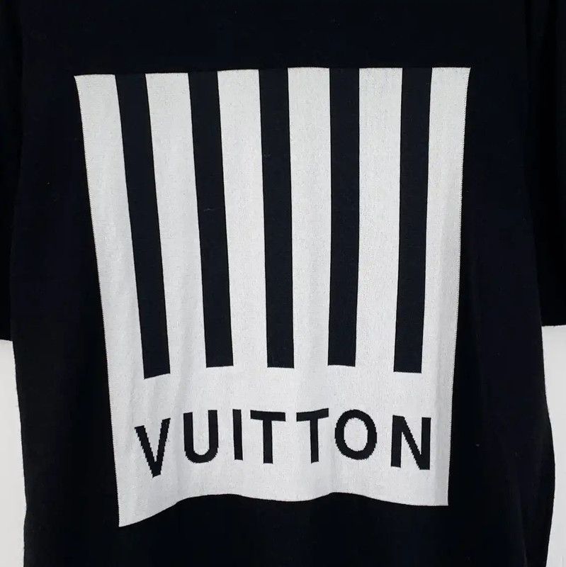 Louis Vuitton Louis Vuitton Black Wool Men's T-Shirt XS 0089 Size US XS / EU 42 / 0 - 4 Thumbnail
