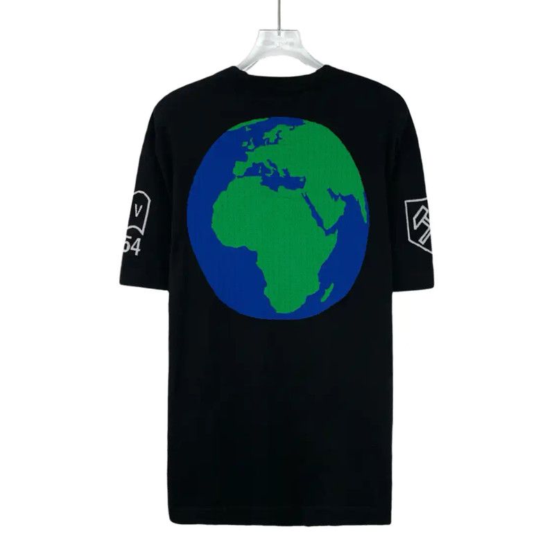 Louis Vuitton Louis Vuitton Black Wool Men's T-Shirt XS 0089 Size US XS / EU 42 / 0 - 2 Thumbnail