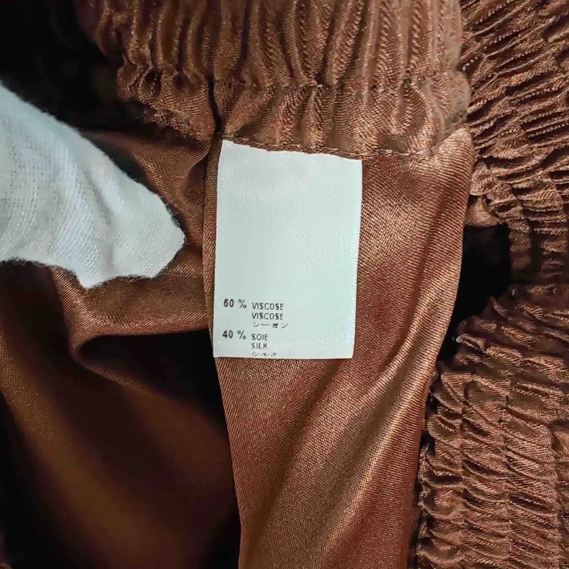 Louis Vuitton Louis Vuitton Brown Silk Men's Shorts 0089 Size US 30 / EU 46 - 6 Thumbnail