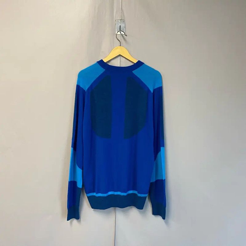 Louis Vuitton Louis Vuitton Blue Knitted Sweater for Men 0089 Size US XL / EU 56 / 4 - 2 Thumbnail