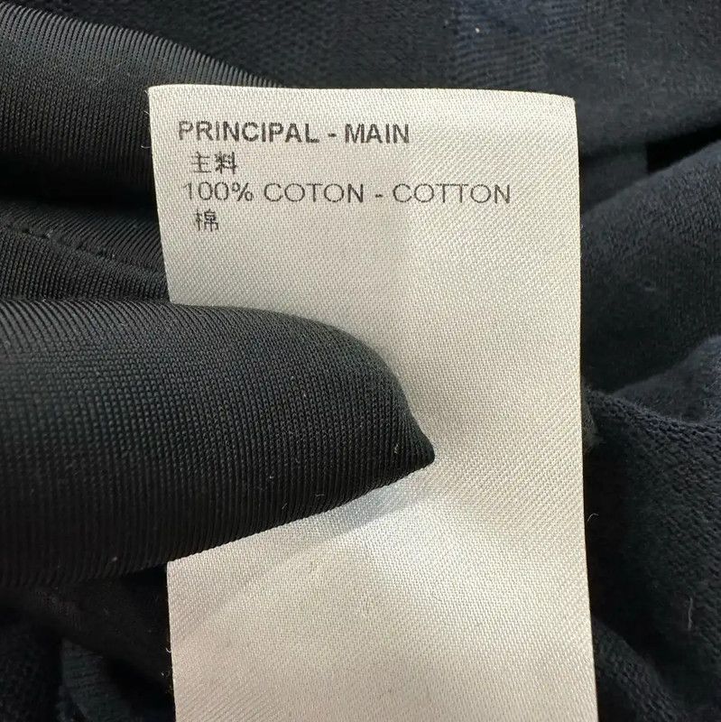 Louis Vuitton Louis Vuitton Black Cotton Men's T-Shirt 0089 Size US L / EU 52-54 / 3 - 6 Thumbnail