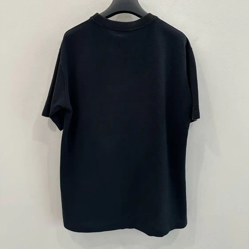 Louis Vuitton Louis Vuitton Black Cotton Men's T-Shirt 0089 Size US L / EU 52-54 / 3 - 2 Thumbnail