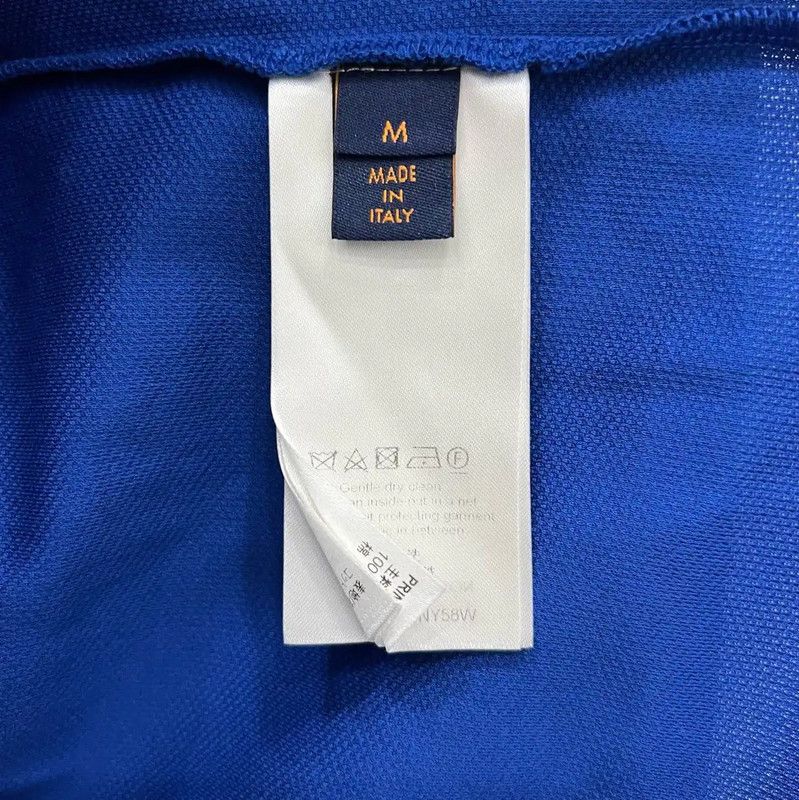 Louis Vuitton Louis Vuitton Men's Blue Polo Shirt 0089 Size US L / EU 52-54 / 3 - 5 Thumbnail