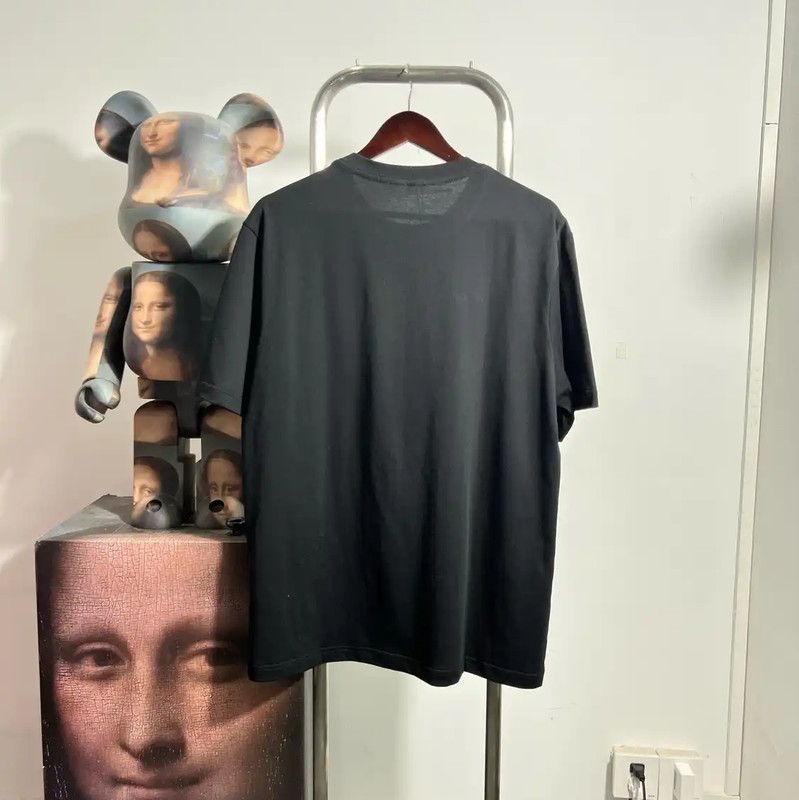 Louis Vuitton Louis Vuitton Black Cotton Oversized T-Shirt 0089 Size US XL / EU 56 / 4 - 2 Thumbnail