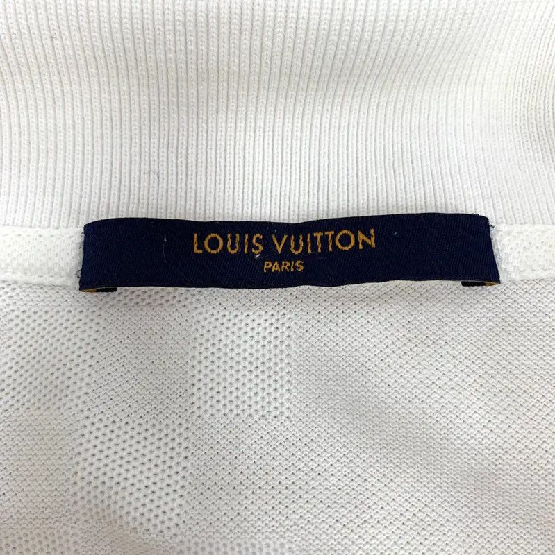 Louis Vuitton Louis Vuitton White Cotton Men's Polo Shirt 0089 Size US L / EU 52-54 / 3 - 5 Thumbnail